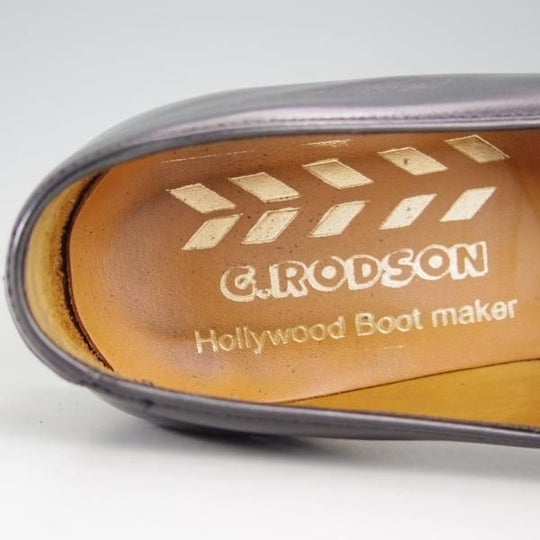 極上★G.RODSON/ジーロッドソン SIZE 6.5【定価￥39,900-★MONTEREY/モントレー】57ラスト/スリッポン/カーフ/ジャランスリワヤ製★e619