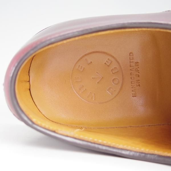 極上★(浅草)WHEEL ROBE/ウィールローブ 6.5D【定価￥44,000-★クロムエクセルレザー/ホーウィン】1228ラスト/15075/プレーントゥ★e620