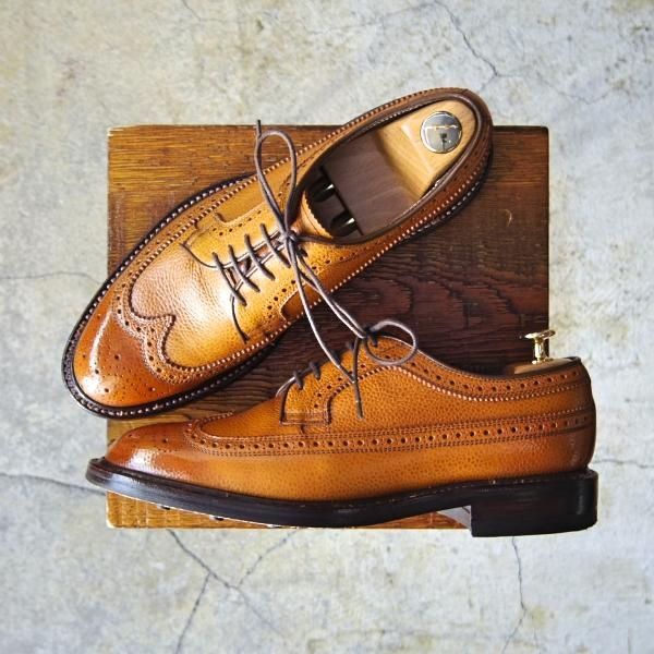 美品★リーガル SIZE 24.5【定価5万円以上★オーダー品/ダイナイトソール仕様】Buit to order system/ロングウイング/REGAL★e621