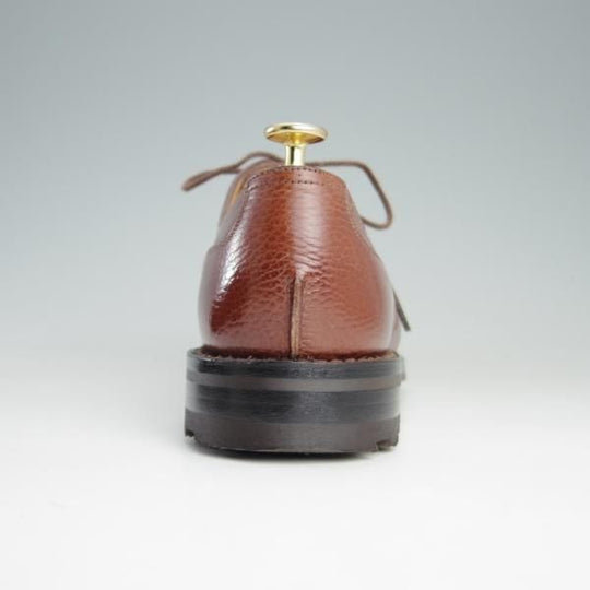 美品★J.M.ウェストン 7.5C【定価￥126,500-★ゴルフ/GOLF】641/31ラスト/Uチップ/グレインレザー/chesnut/茶/Weston/ウエストン★e623