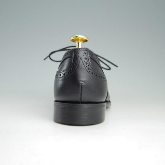 未使用★(英)チーニー(レディース) 4D【定価￥68,200-★フルブローグ/MILLY】ミリー/251ラスト/カーフ/黒/CHEANEY★e624