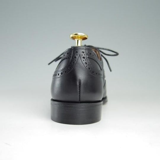未使用★(英)チーニー(レディース) 4D【定価￥68,200-★フルブローグ/MILLY】ミリー/251ラスト/カーフ/黒/CHEANEY★e624