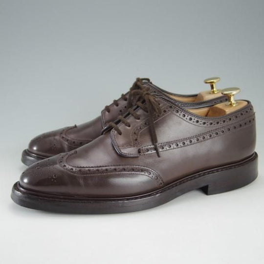 極上★チャーチ 60F/UK6【定価￥103,400-★GRAFTON/ダイナイトソール】グラフトン/173ラスト/フルブローグ/ネバダカーフ/Church's★e626