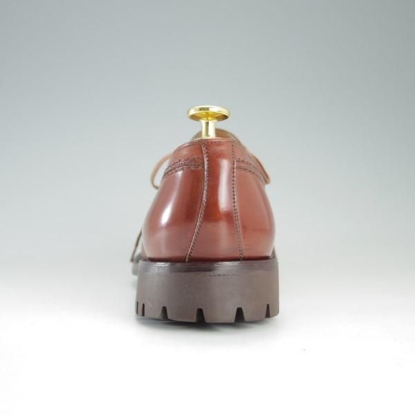 美品★クロケット&ジョーンズ メンズUK6.5程度(レディース26.5cm)【旧ロゴ★SWANネーム/ビンテージ】574ラスト/茶/Crockett&Jones★e627