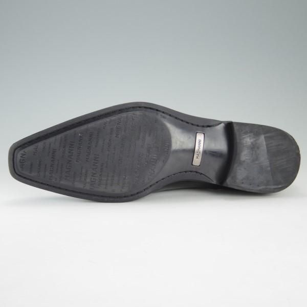 極美品★(スペイン製)マグナーニ SIZE 41【★ボロネーゼ製法/ストレートチップ】12549/カーフ/黒/メンズ/MAGNANNI★e630