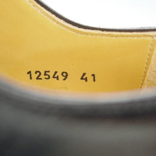 極美品★(スペイン製)マグナーニ SIZE 41【★ボロネーゼ製法/ストレートチップ】12549/カーフ/黒/メンズ/MAGNANNI★e630