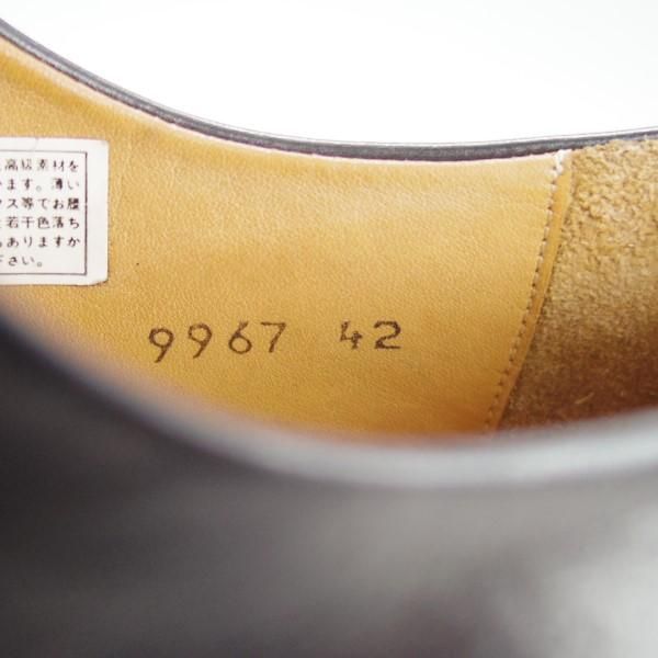 美品★(スペイン製)マグナーニ SIZE 42【★ボロネーゼ製法/ストレートチップ】9967/カーフ/黒/メンズ/MAGNANNI★e631