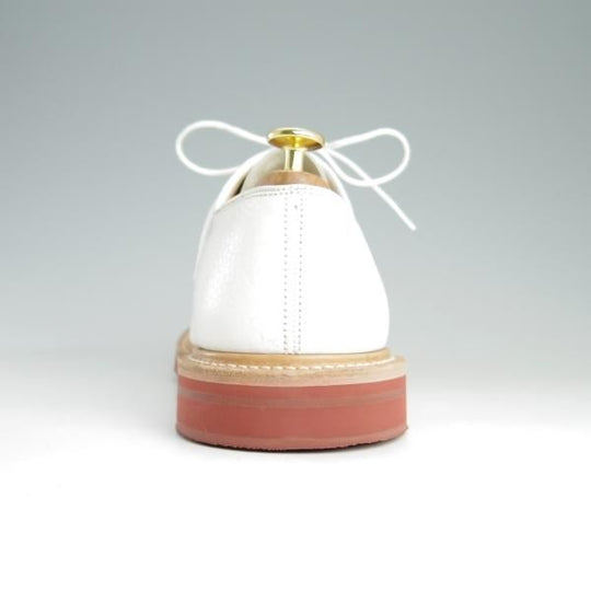 極美品★チャーチ 75F/UK7.5【シャノンと同じ103ラスト★プレーントゥ/5都市ロゴ】FULBECK/グレインレザー/白/メンズ/Church's★e632