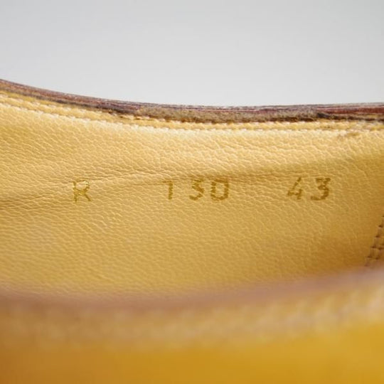 未使用★(伊)Bemer's/ベーメルズ SIZE 43【貴重★オパンケ×ブラックラピド製法/ステファノベーメル別ライン】茶/Stefano Bemer★e633