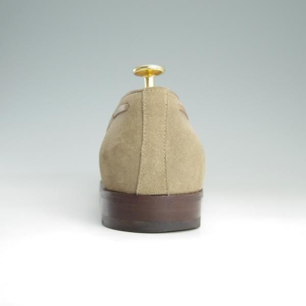 美品★(伊)サントーニ SIZE 6【上級★グッドイヤーウェルテッド製法/BEAMS F別注】タッセルローファー/メンズ/ビームス/Santoni★e637