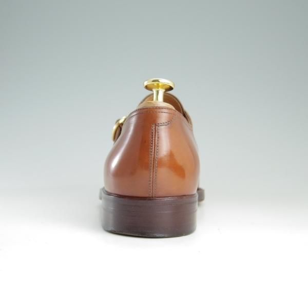 極上★(伊)ストール・マンテラッシ SIZE 6【貴重★グッドイヤーウェルテッド製法/ダブルモンク】カーフ/茶/SUTOR MANTELLASSI★e640