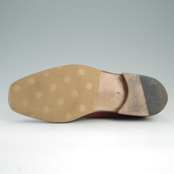 極上★(伊)ストール・マンテラッシ SIZE 6【貴重★グッドイヤーウェルテッド製法/ダブルモンク】カーフ/茶/SUTOR MANTELLASSI★e640