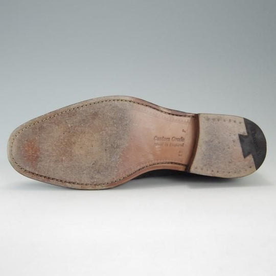 極上★チャーチ 85F/UK8.5【定価￥96,800-★チェットウィンド/CHETWYND】173ラスト/フルブローグ/カーフ/黒/メンズ/Church's★e646