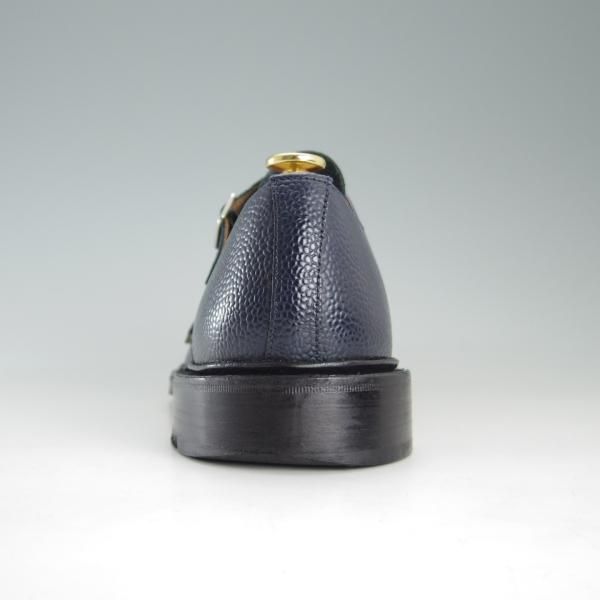 極上★トリッカーズ SIZE 8.5【モデル定価￥81,000-★ダブルモンク/Rufus】7824/スコッチグレイン/ネイビー/紺/メンズ/Tricker's★e647