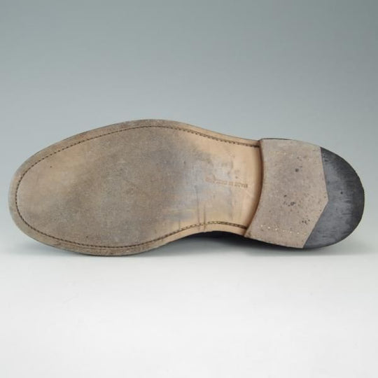 極上★トリッカーズ SIZE 8.5【モデル定価￥81,000-★ダブルモンク/Rufus】7824/スコッチグレイン/ネイビー/紺/メンズ/Tricker's★e647