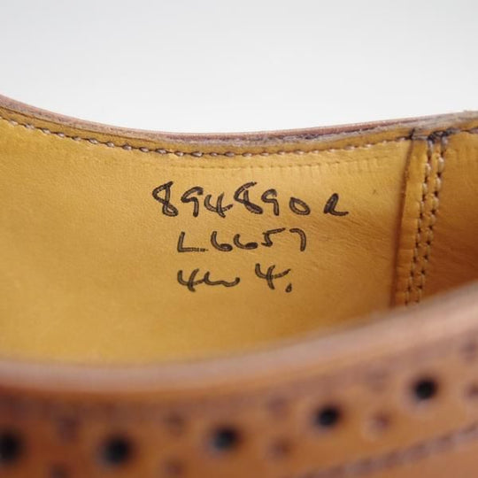 新品★トリッカーズ(レディース) SIZE 4.5【★カントリーシューズ/L6657】コーヒーバーニッシュ/フルブローグ/カーフ/短靴/Tricker's★e653