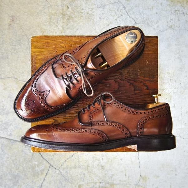CHEANEY チーニー　カーフ　ブローグシューズ　8.0 D CHEANEY チーニー カーフ ブローグシューズ 8.0 D - メルカリ