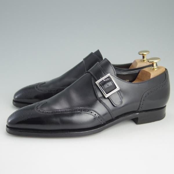 極上★クロケット&ジョーンズ 6E【ハンドグレードライン★CHADWICK/モンクストラップ】358ラスト/カーフ/メンズ/Crockett&Jones★e656