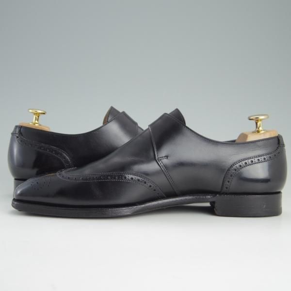 極上★クロケット&ジョーンズ 6E【ハンドグレードライン★CHADWICK/モンクストラップ】358ラスト/カーフ/メンズ/Crockett&Jones★e656