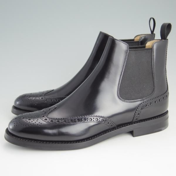 新品★チャーチ(レディース) SIZE 36【定価￥96,800-★KETSBY WG/サイドゴアブーツ】ポリッシュドバインダーカーフ/黒/Church's★e657