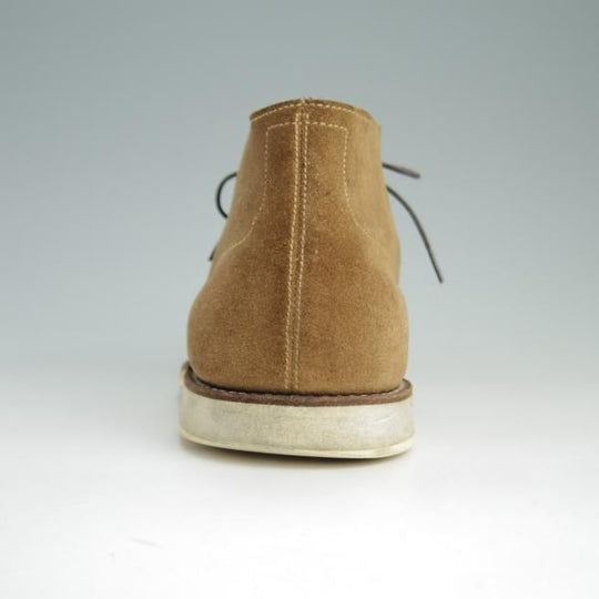 極上★ジョンロブ 8E【★チャッカブーツ】スエード/茶/メンズ/JOHN LOBB★e659