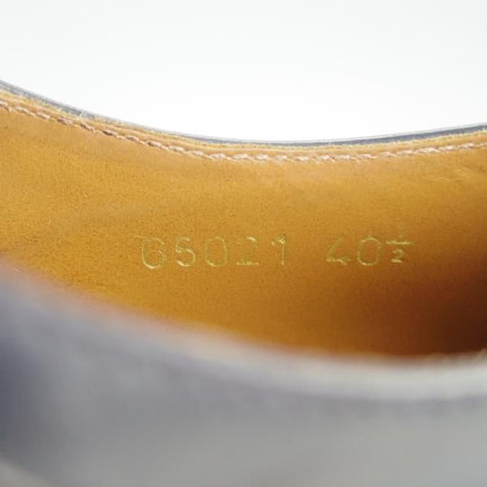 極美品★(伊)Doucal's/デュカルス SIZE 40.5【定価5万円程度★ブラックラピド製法/65021】ダブルモンク/ポリッシュレザー/黒★e660