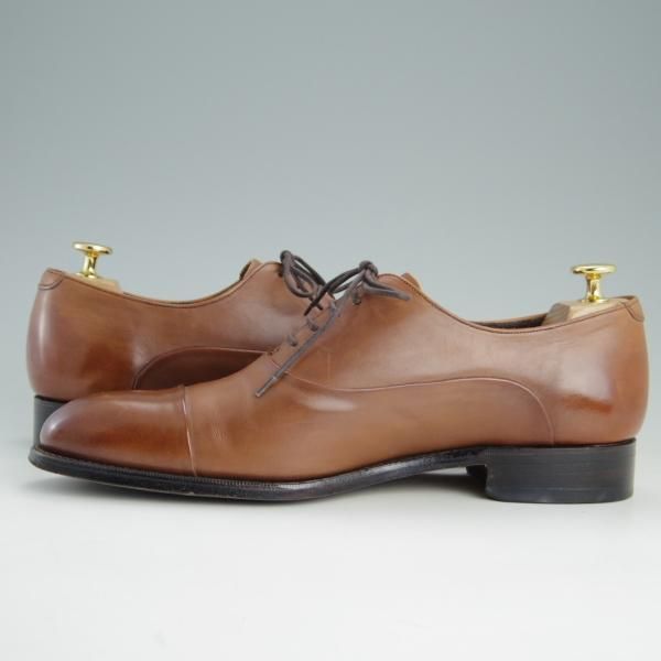 極上★(英)グレンソン 8F【★ストレートチップ/34039-17】カーフ/茶/メンズ/GRENSON★e662