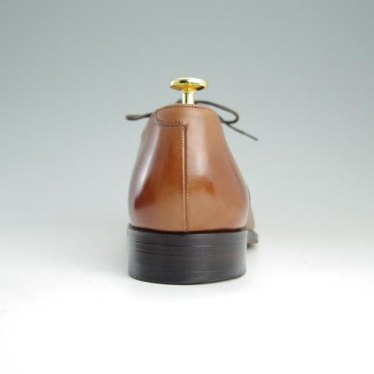 極上★(英)グレンソン 8F【★ストレートチップ/34039-17】カーフ/茶/メンズ/GRENSON★e662