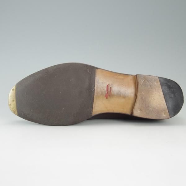 美品★(伊)サントーニ SIZE 8【上級★グッドイヤーウェルテッド製法】8911-49/ダブルモンク/カーフ/濃茶/メンズ/Santoni★e649