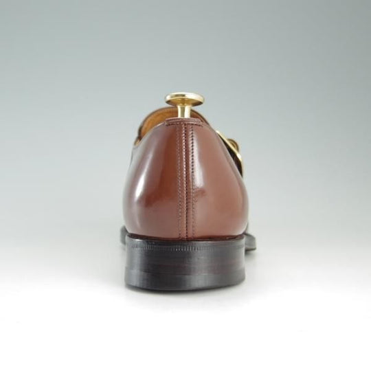 ★チャーチ 70F/UK7【旧チャーチ★ブックバインダーカーフ/73ラスト】Westbury/3都市ロゴ/モンクストラップ/茶/メンズ/Church's★e650