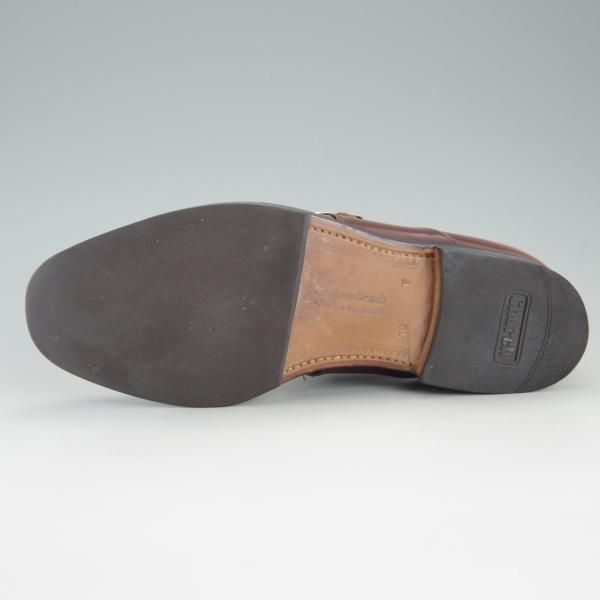 ★チャーチ 70F/UK7【旧チャーチ★ブックバインダーカーフ/73ラスト】Westbury/3都市ロゴ/モンクストラップ/茶/メンズ/Church's★e650