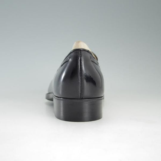 新品★(銀座)MARQUESS/マーキス UK6程度【オーダー合計価格￥380,600〜★ビスポーク品/シューツリー付き】タッセルローファー/黒★e652