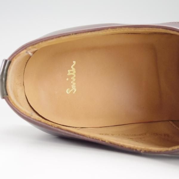 美品☆(英)チーニー 7.5E【☆(英)ポールスミス別注/プレーントゥ】125