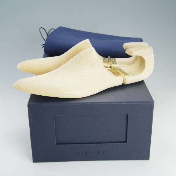 極美品★(銀座)MARQUESS/マーキス UK6程度【オーダー合計価格￥380,600〜★ビスポーク品/シューツリー付き】パンチドキャップトゥ★e668