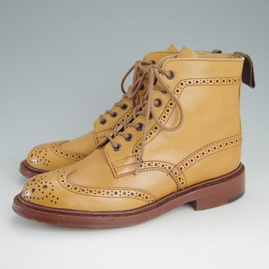 美品★トリッカーズ(レディース) SIZE 4.5【定価￥88,000-★エイコンアンティーク/モールトン】L2508/カントリーブーツ/Tricker's★e671