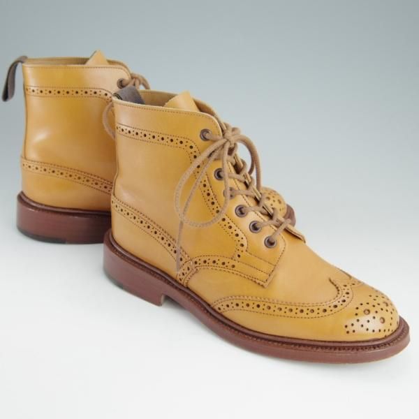 美品★トリッカーズ(レディース) SIZE 4.5【定価￥88,000-★エイコンアンティーク/モールトン】L2508/カントリーブーツ/Tricker's★e671