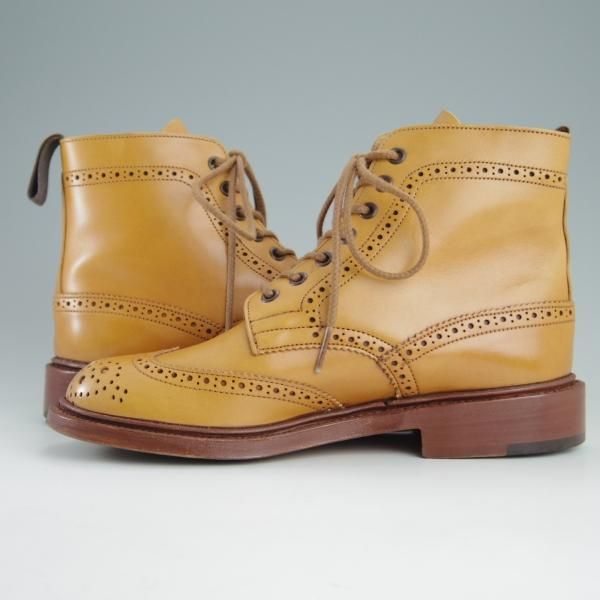 美品★トリッカーズ(レディース) SIZE 4.5【定価￥88,000-★エイコンアンティーク/モールトン】L2508/カントリーブーツ/Tricker's★e671