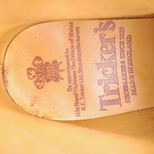 美品★トリッカーズ(レディース) SIZE 4.5【定価￥88,000-★エイコンアンティーク/モールトン】L2508/カントリーブーツ/Tricker's★e671