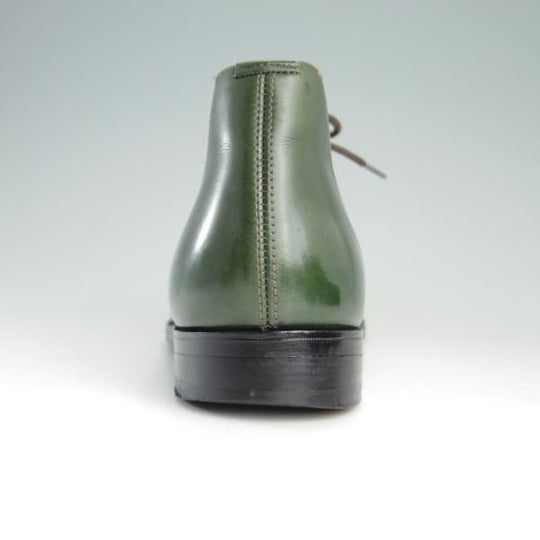 極上★トリッカーズ SIZE 7.5【貴重★ドレスライン/St James Collection】5006-2/チャッカブーツ/カーフ/深緑/メンズ/Tricker's★e672