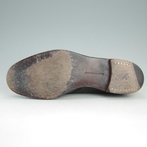 極上★トリッカーズ SIZE 7.5【貴重★ドレスライン/St James Collection】5006-2/チャッカブーツ/カーフ/深緑/メンズ/Tricker's★e672