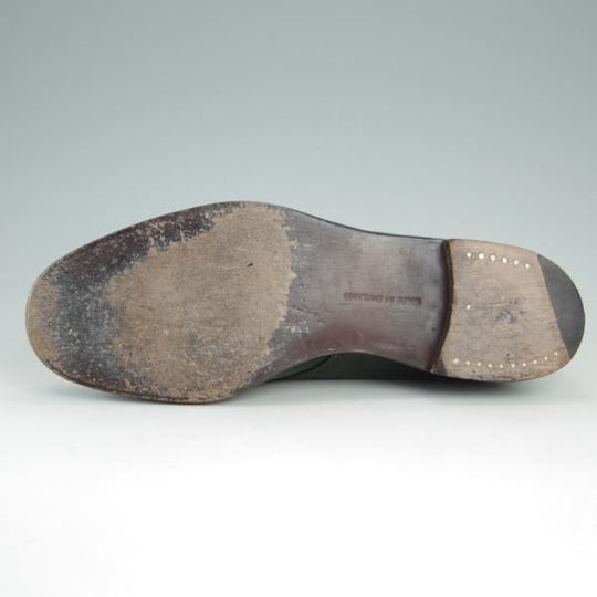 極上★トリッカーズ SIZE 7.5【貴重★ドレスライン/St James Collection】5006-2/チャッカブーツ/カーフ/深緑/メンズ/Tricker's★e672
