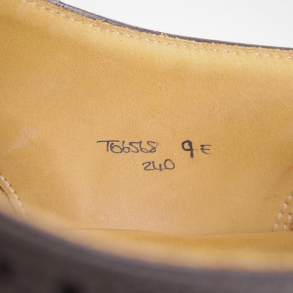 美品★クロケット&ジョーンズ UK8.5/US9E【★ブルックスブラザーズ別注/Peal&co】240ラスト/スリッポン/カーフ/メンズ/Crockett&Jones★e675