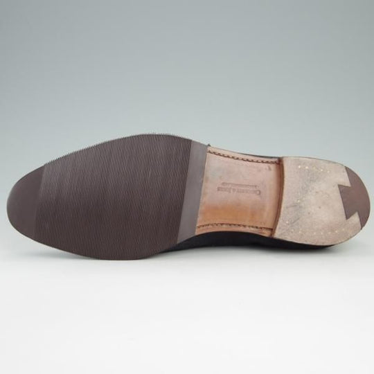 極上★クロケット&ジョーンズ 9E【★タッセルローファー/GUERNSEY】341ラスト/スエード/ネイビー/紺/メンズ/Crockett&Jones★e676