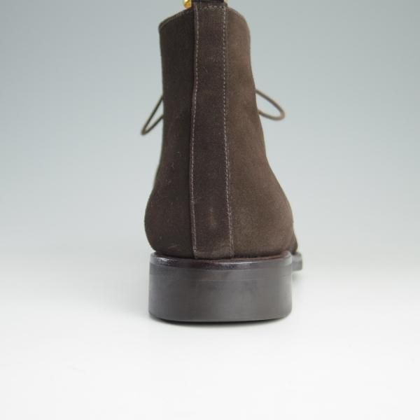 極美品★(スペイン製)YANKO/ヤンコ SIZE 7【グッドイヤーウェルテッド製法★チャッカブーツ】14541/スエード/濃茶/メンズ★e678