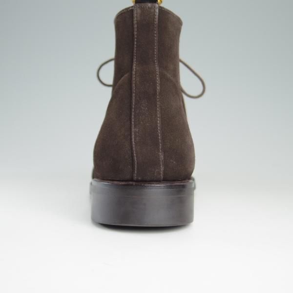 極美品★(スペイン製)YANKO/ヤンコ SIZE 7【グッドイヤーウェルテッド製法★チャッカブーツ】14541/スエード/濃茶/メンズ★e678