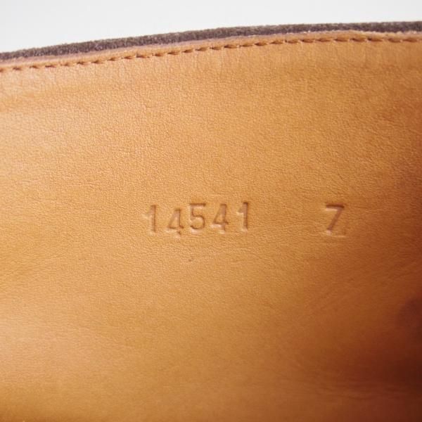 極美品★(スペイン製)YANKO/ヤンコ SIZE 7【グッドイヤーウェルテッド製法★チャッカブーツ】14541/スエード/濃茶/メンズ★e678