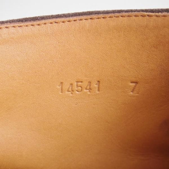 極美品★(スペイン製)YANKO/ヤンコ SIZE 7【グッドイヤーウェルテッド製法★チャッカブーツ】14541/スエード/濃茶/メンズ★e678