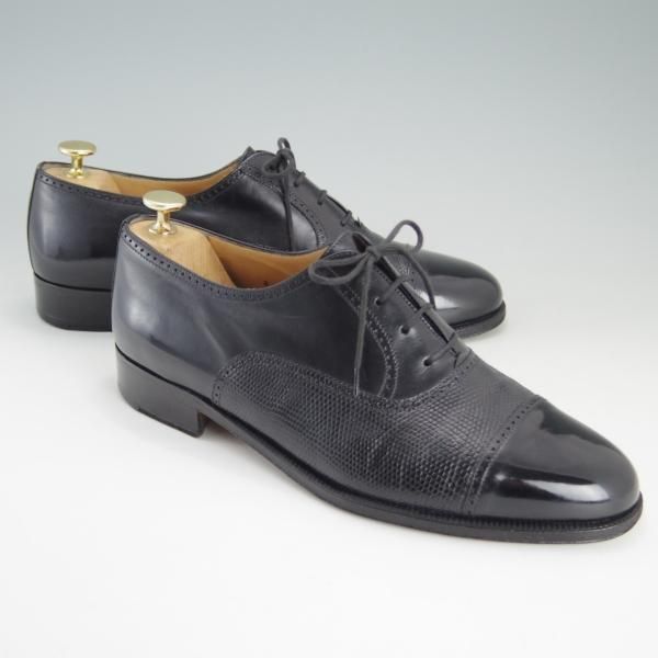 極上☆(伊)タニノクリスチー SIZE 8.5【高額☆リザード革×カーフ