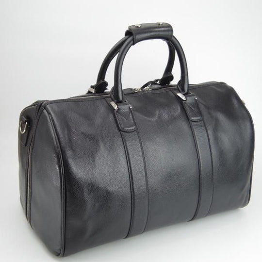 極上★(伊)サルヴァトーレ・フェラガモ/Ferragamo【高額★レザー/ボストンバッグ】メンズ&レディース/ビジネス/バッグ/黒/Salvatore★N5544