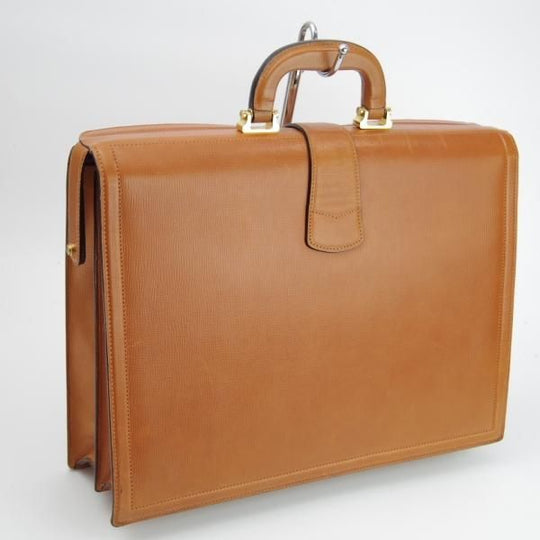 極上★ロエベ/LOEWE【高額★レザー/ダレスバッグ】メンズ/ビジネス/バッグ/茶/ブリーフケース★N5545